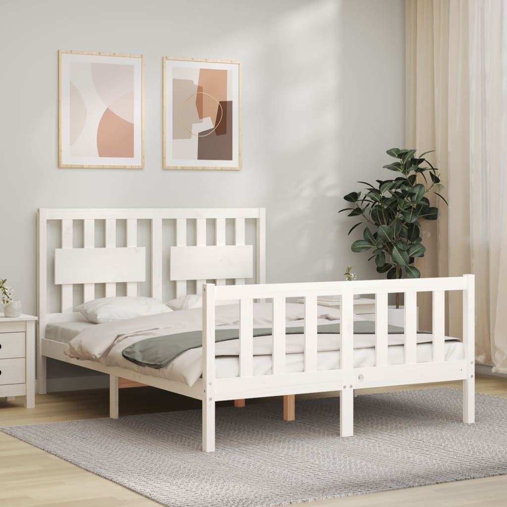 Bed Frame Without Mattress Small Single Solid Wood Pine