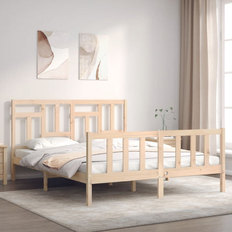 Bed Frame Without Mattress Small Single Solid Wood Pine