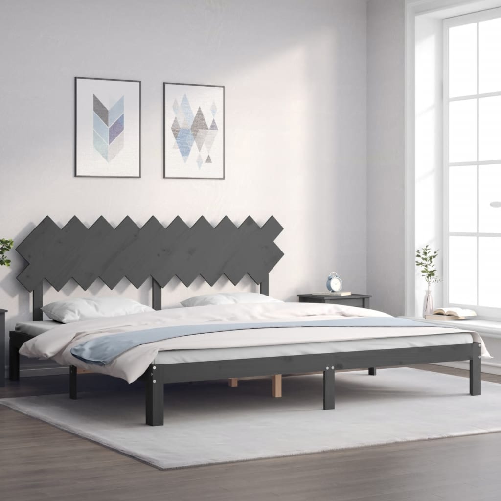 Bed Frame Without Mattress Solid Wood Pine