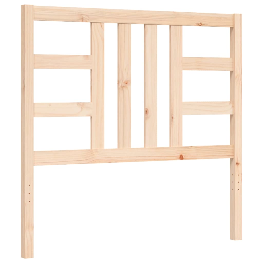 Bed Frame Without Mattress Solid Wood Pine