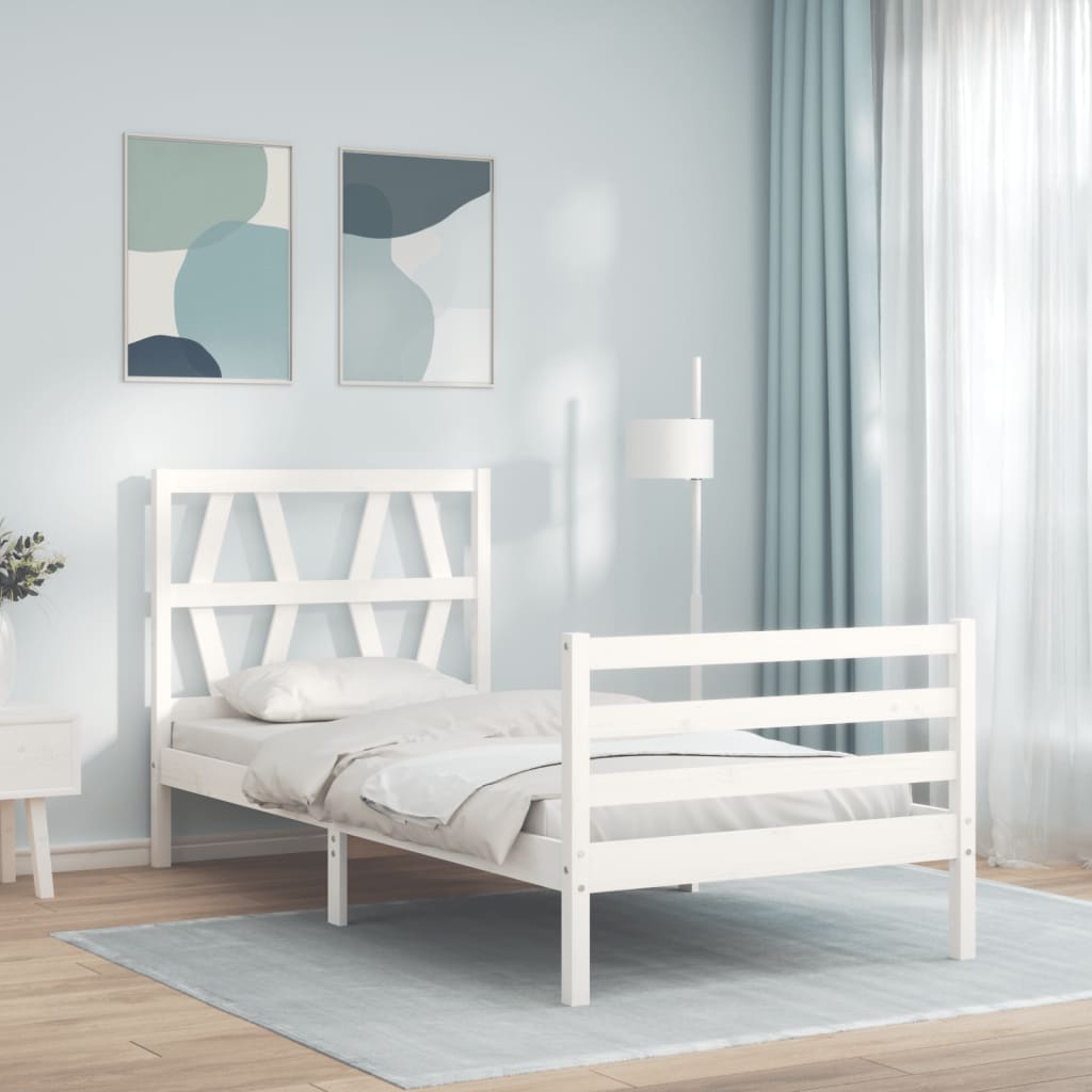 Bed Frame Without Mattress Solid Wood