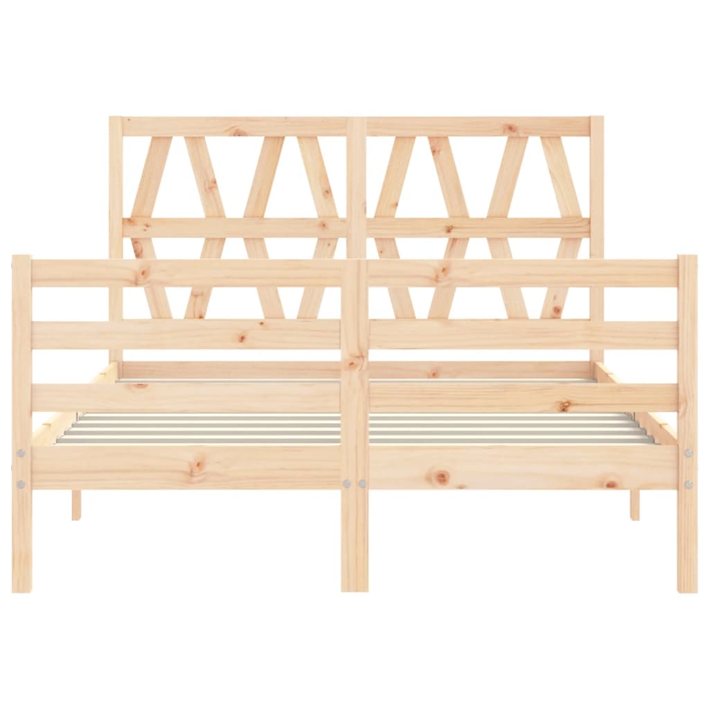 Bed Frame Without Mattress Solid Wood