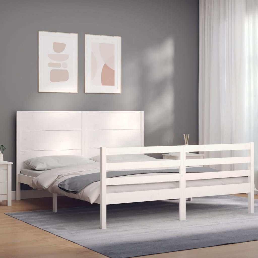 Bed Frame Without Mattress Small Single Solid Wood