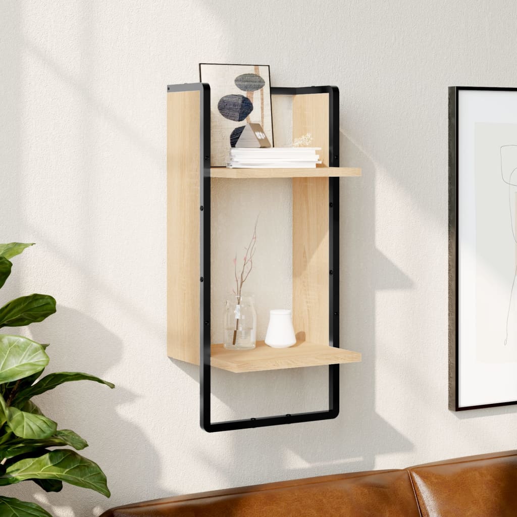 Wall Shelf With Bar