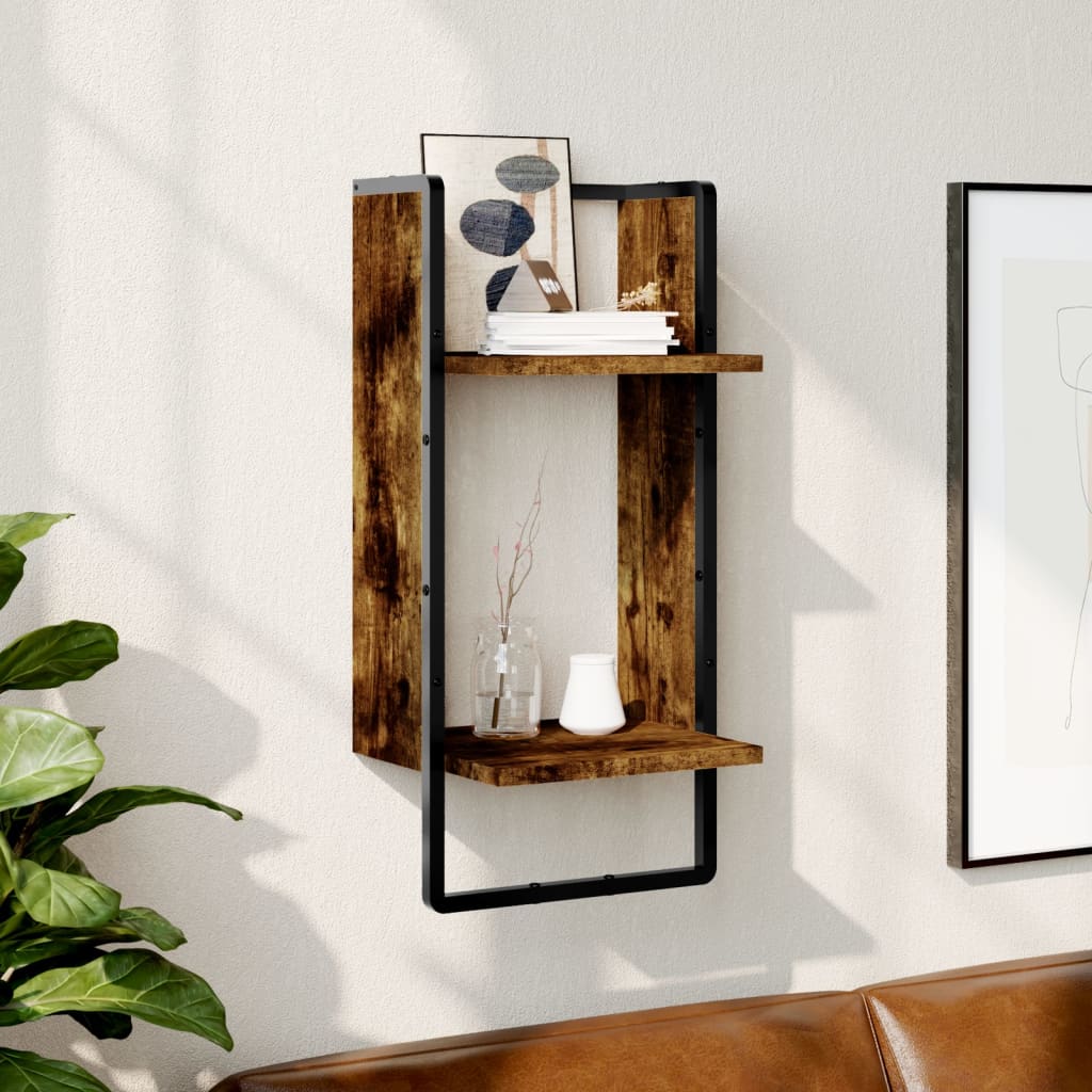 Wall Shelf With Bar