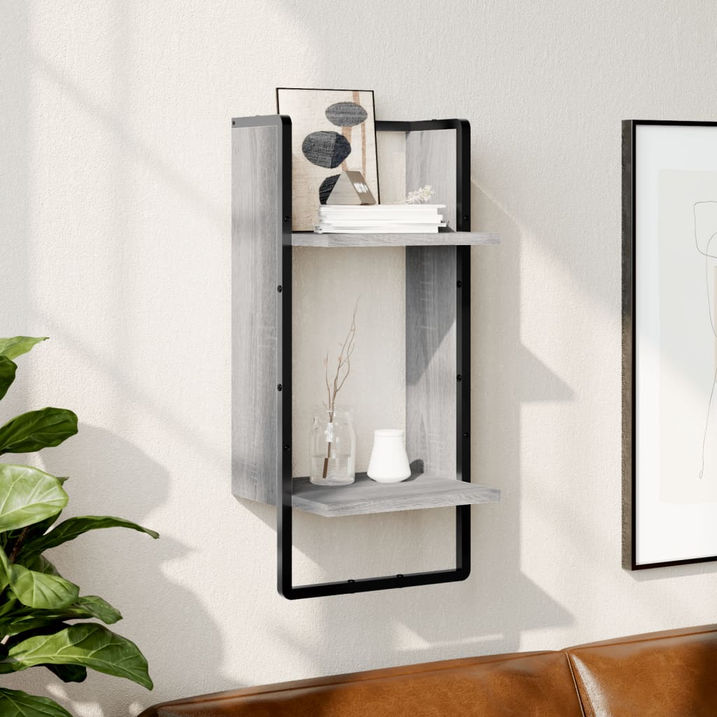 Wall Shelf With Bar