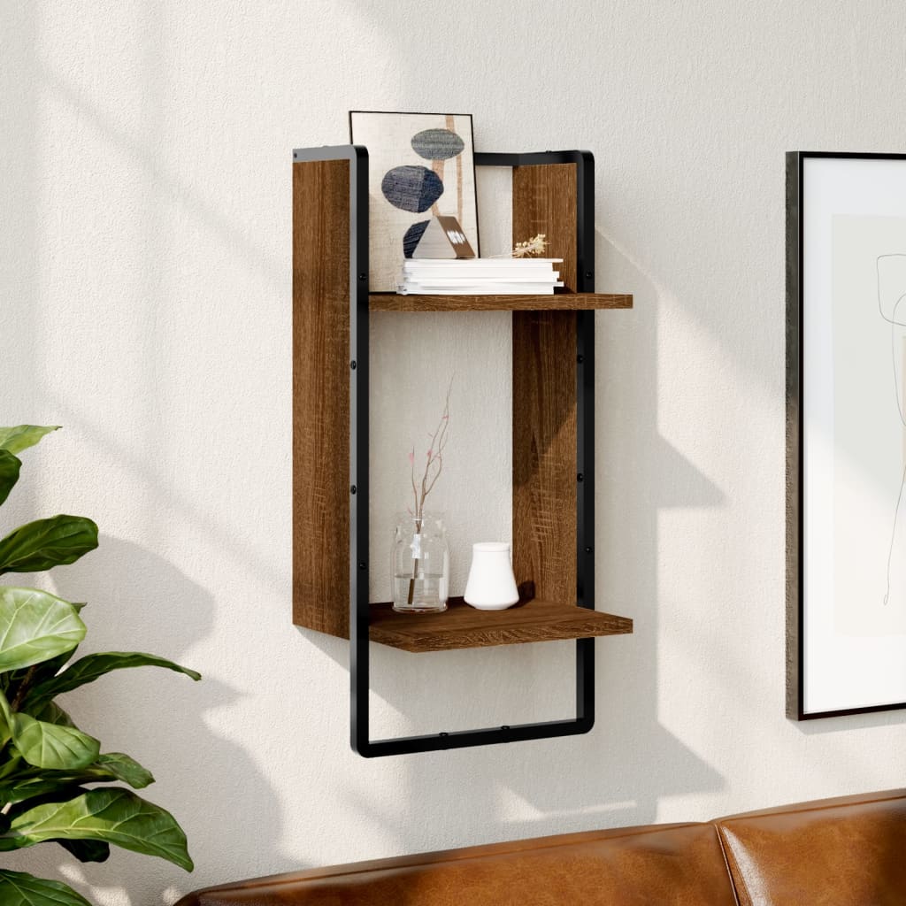Wall Shelf With Bar