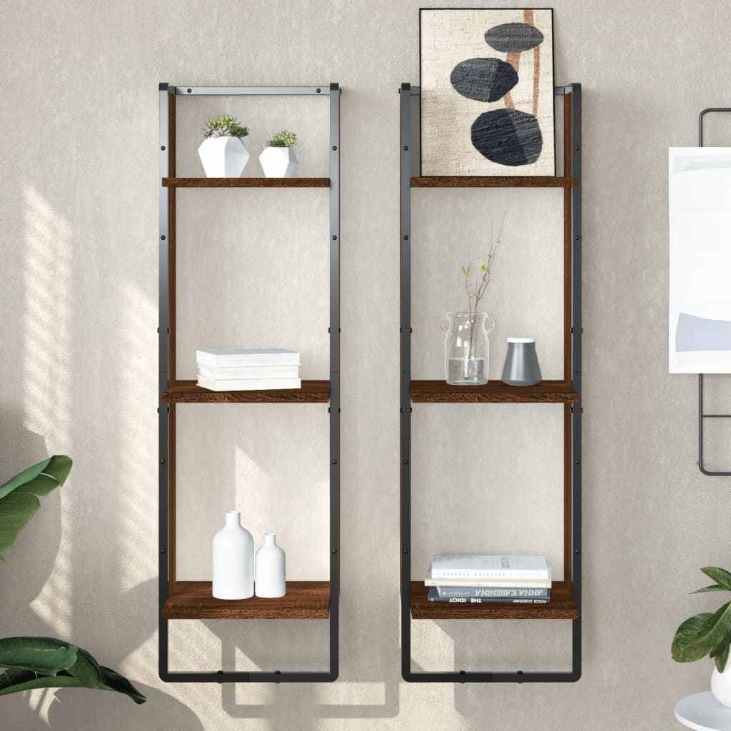 Wall Shelf With Bar