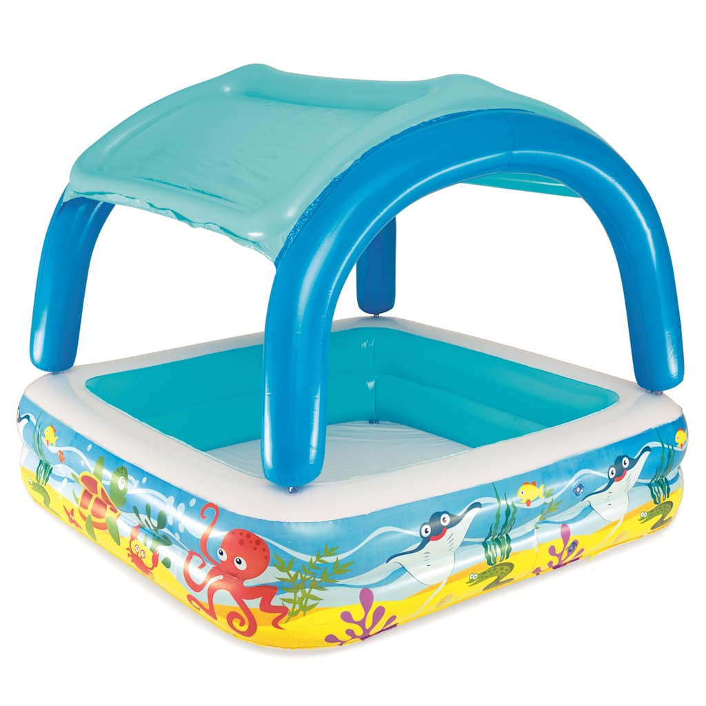 Bestway Canopy Play Pool Blue 140X140X114 Cm 52192