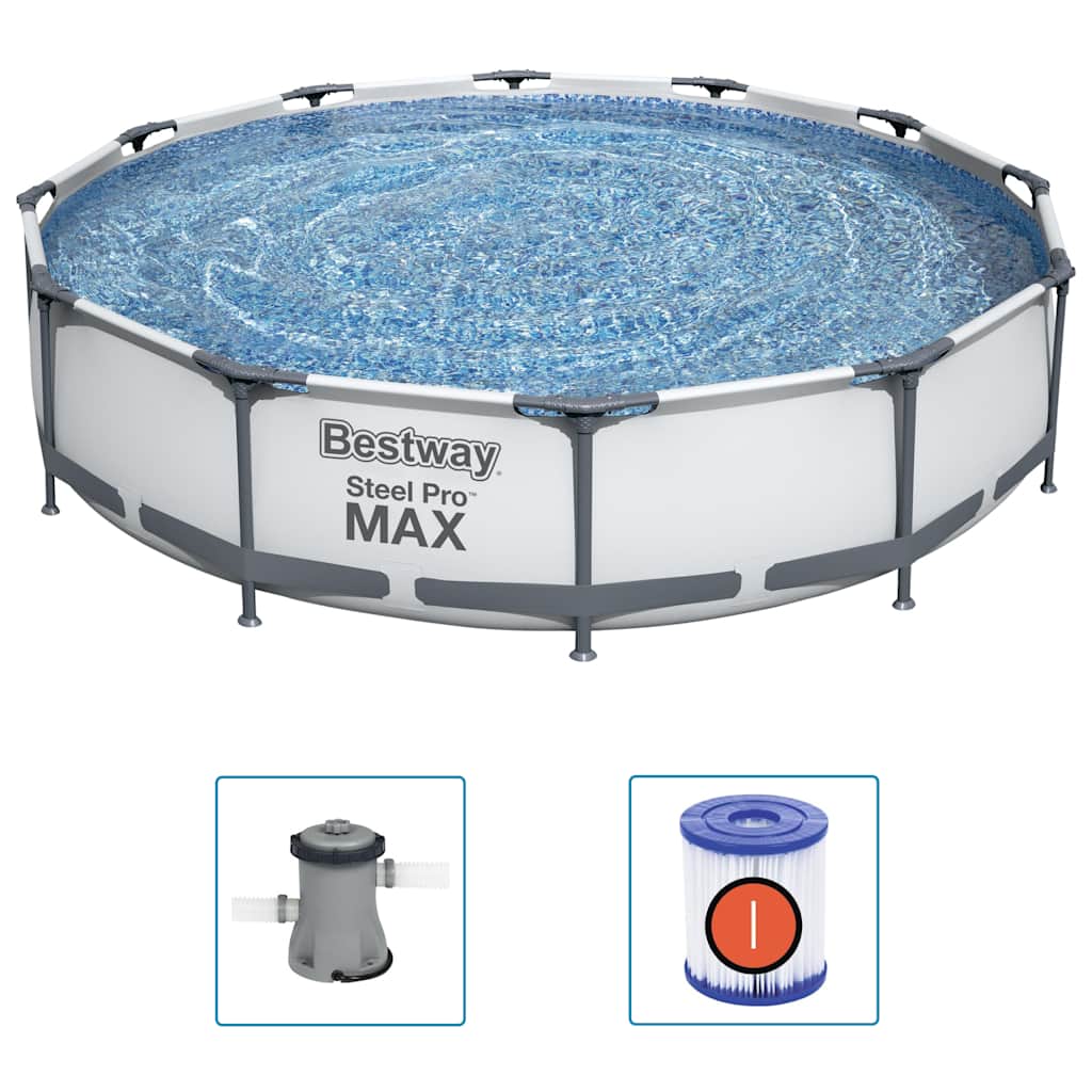 Bestway Steel Pro Max Swimming Pool Set 366X76 Cm