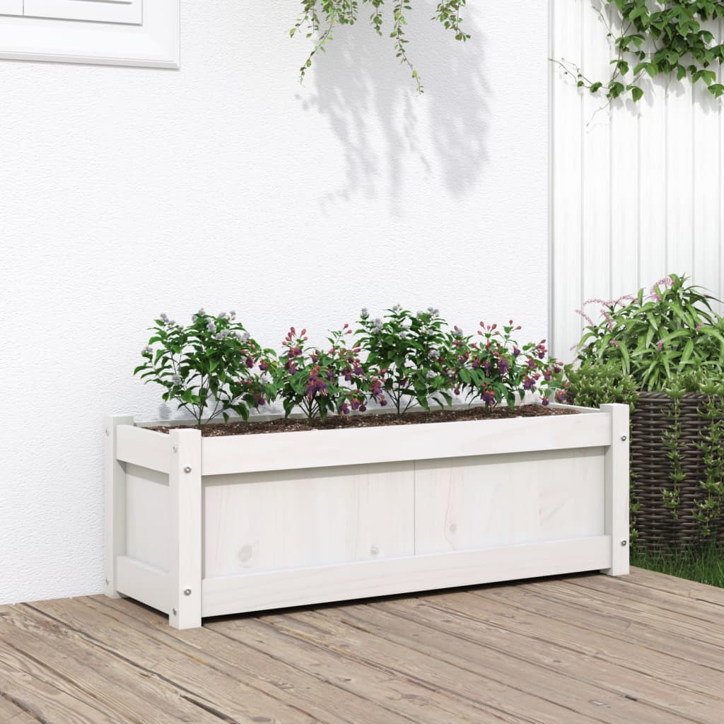Garden Planter 90X31X31 Cm Impregnated Wood Pine
