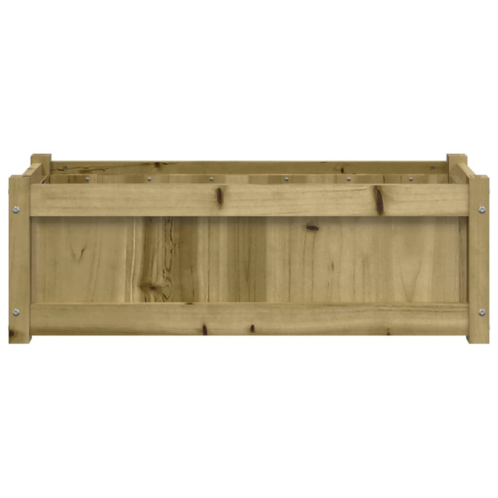 Garden Planter 90X31X31 Cm Impregnated Wood Pine