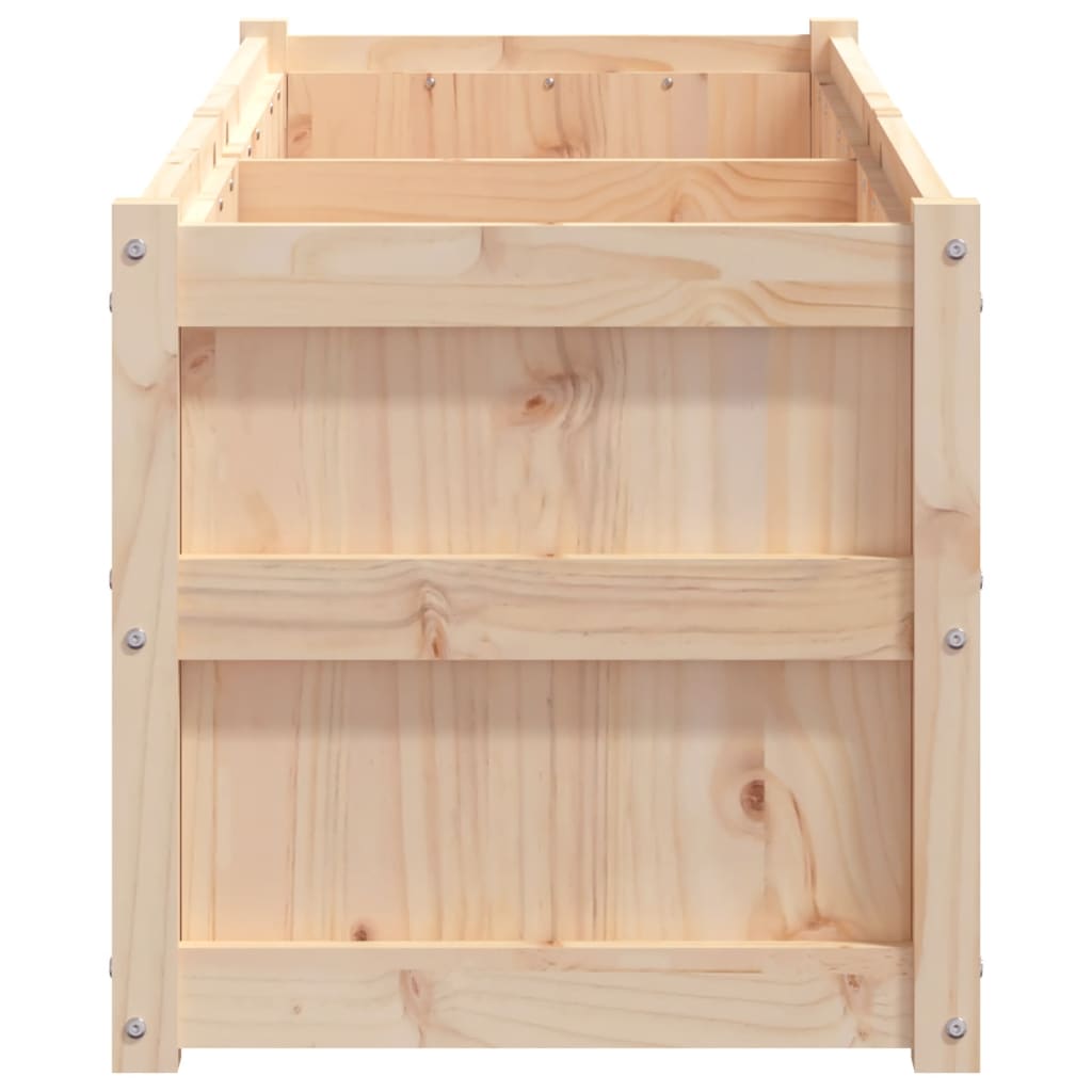 Garden Planter 150X50X50 Cm Solid Wood Pine