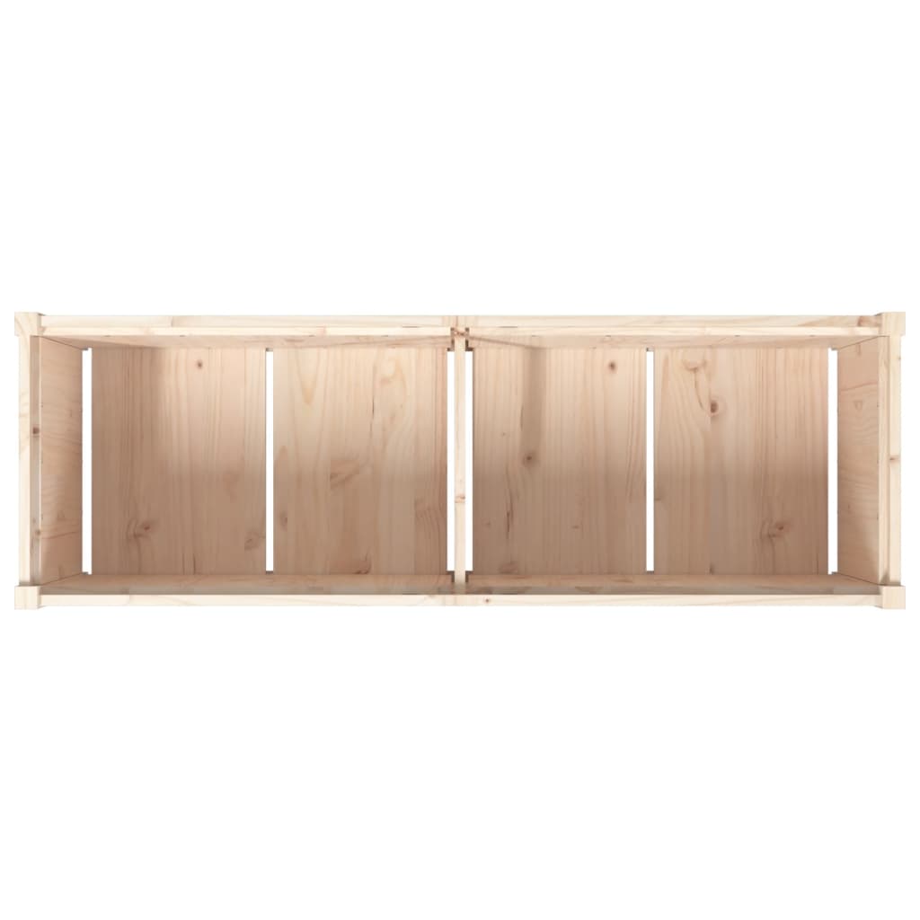 Garden Planter 150X50X50 Cm Solid Wood Pine