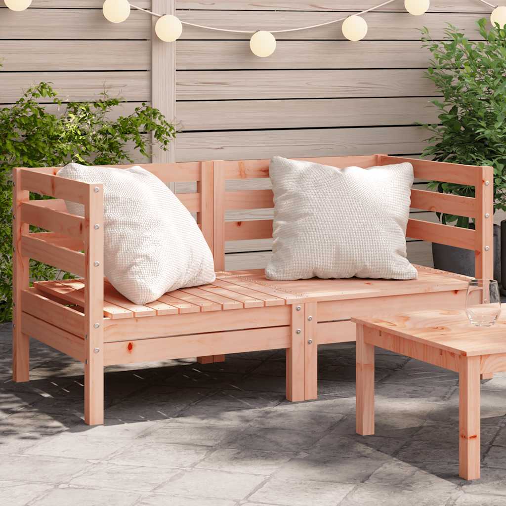 Garden Footstool Solid Pinewood