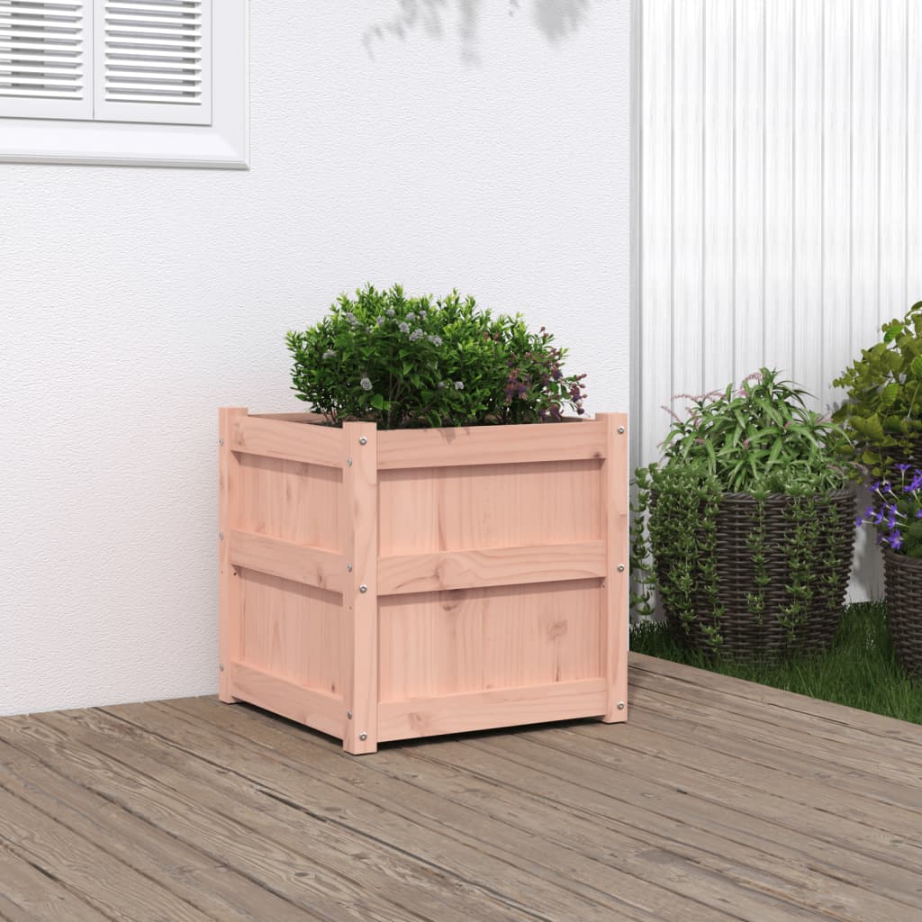 Garden Planters 2 Pcs Solid Wood Pine