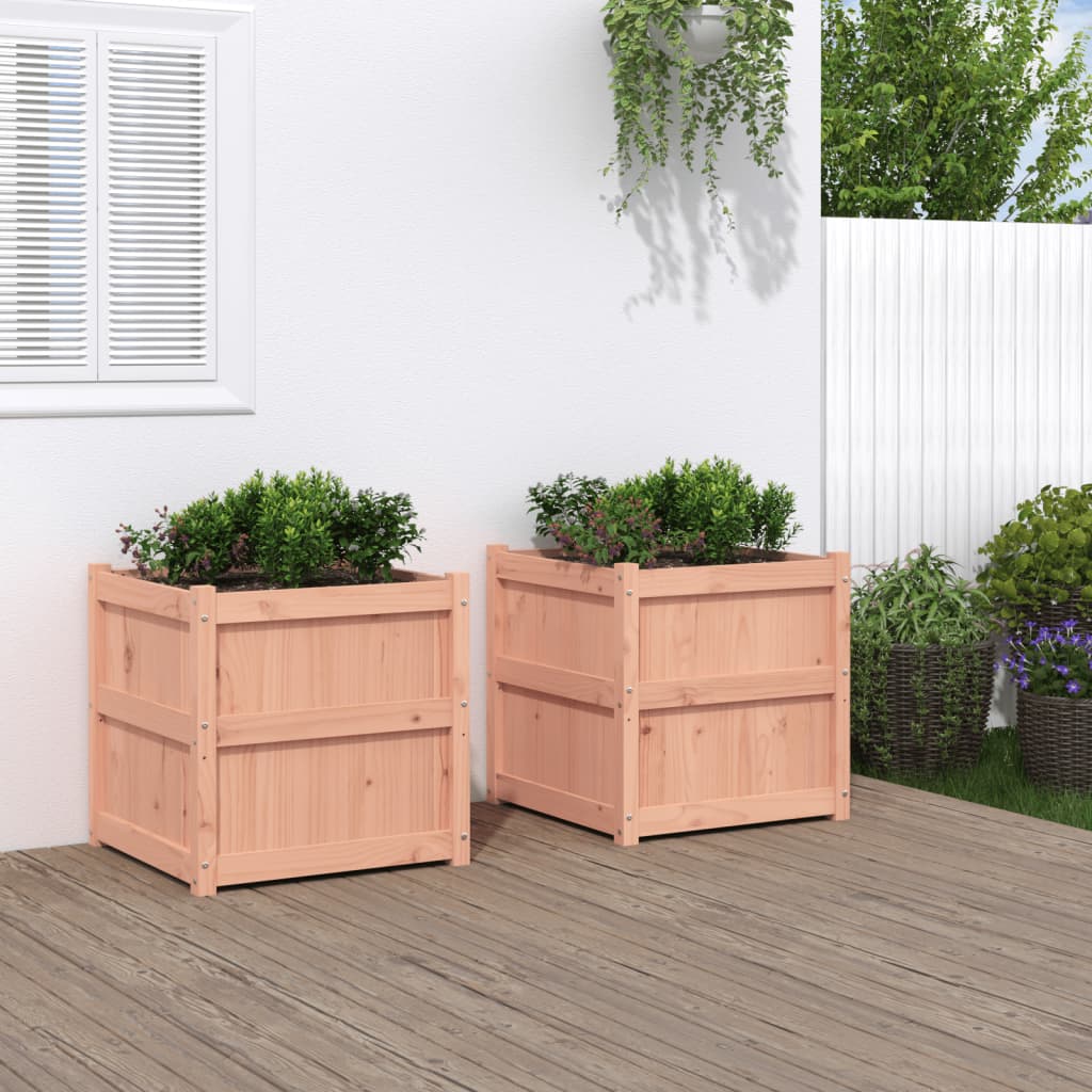 Garden Planter 60X60X60 Cm Impregnated Wood Pine