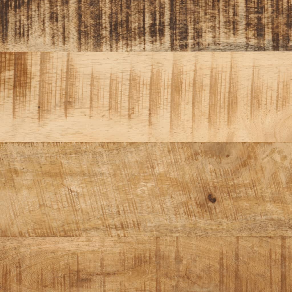 Nesting Coffee Tables 3 Pcs Solid Wood Mango And Iron