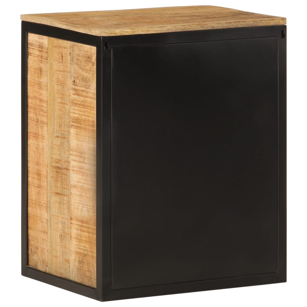 Bathroom Cabinet 40X30X50 Cm Solid Wood Mango And Iron
