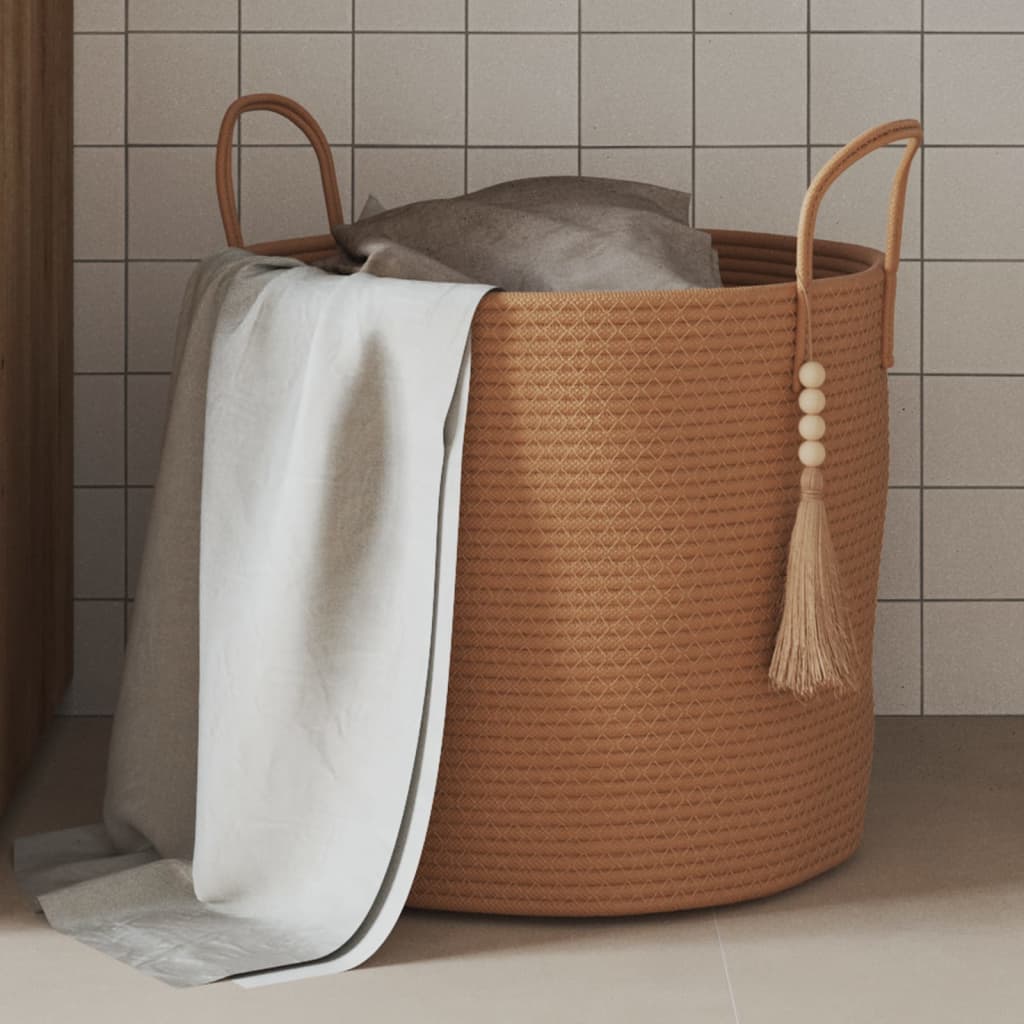 Storage Basket Ø40X35 Cm Cotton