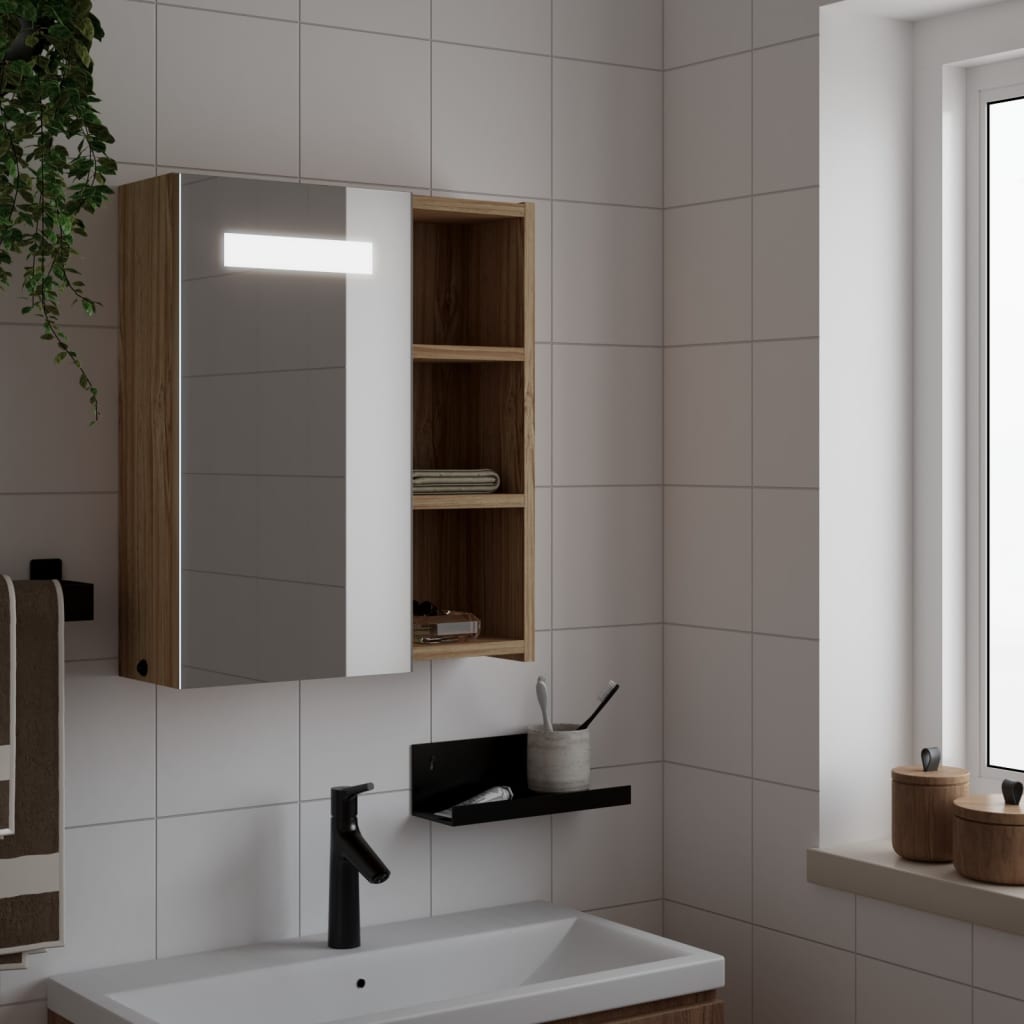 Bathroom Mirror Cabinet With Led Light
