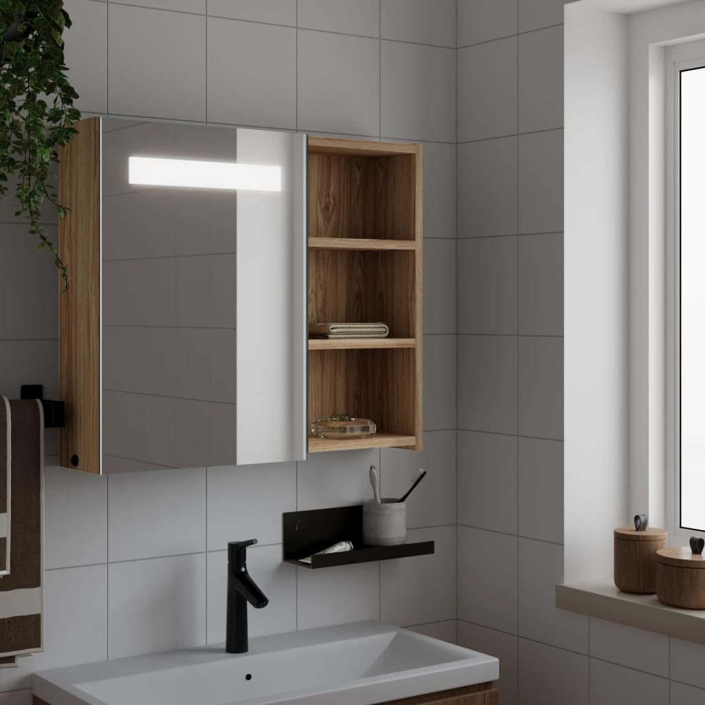 Bathroom Mirror Cabinet With Led Light