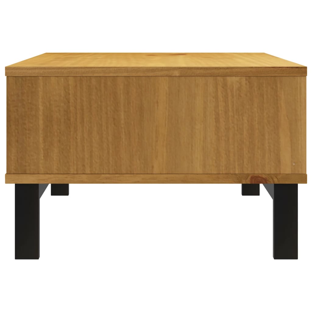 Coffee Table Flam 100X50X32.5 Cm Solid Wood Pine
