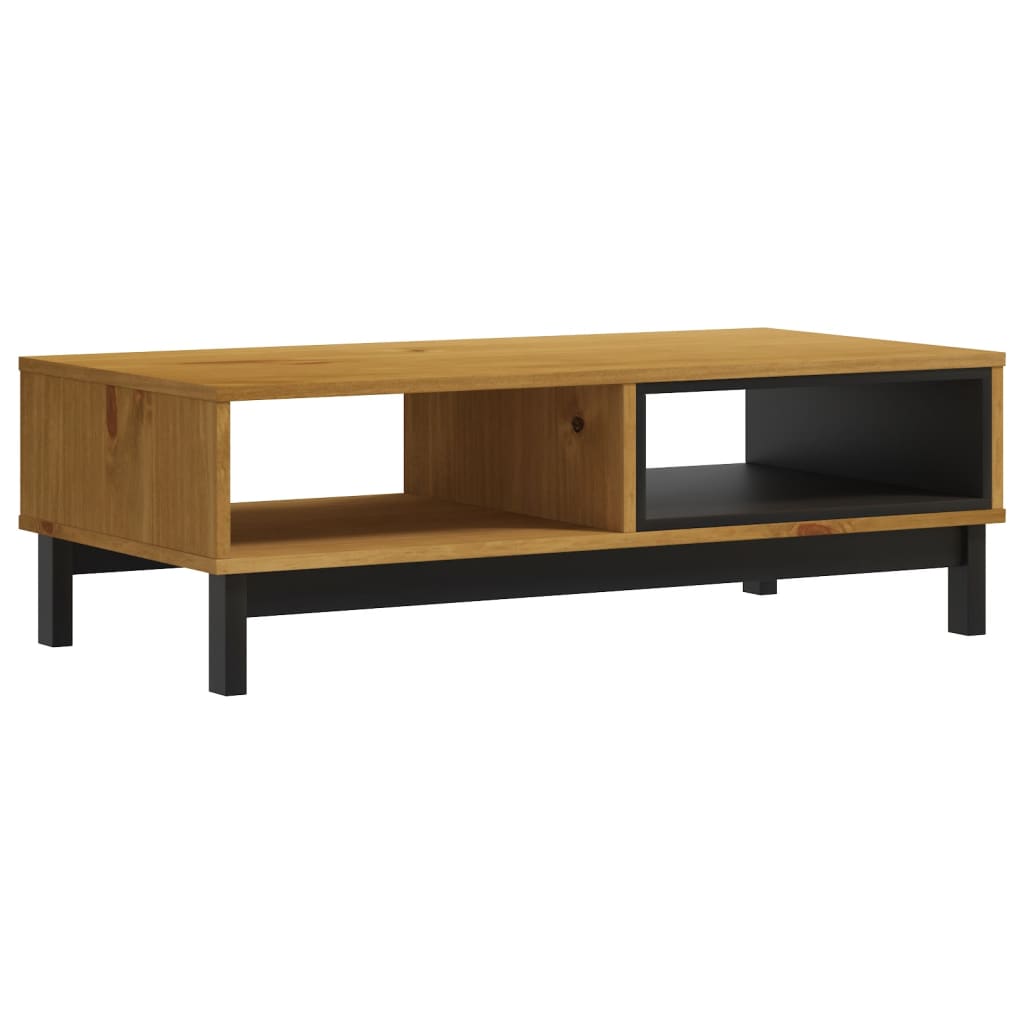 Coffee Table Flam 100X50X32.5 Cm Solid Wood Pine