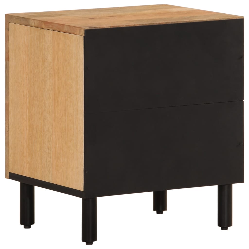 Bedside Cabinet 40X33X46 Cm Solid Wood Mango