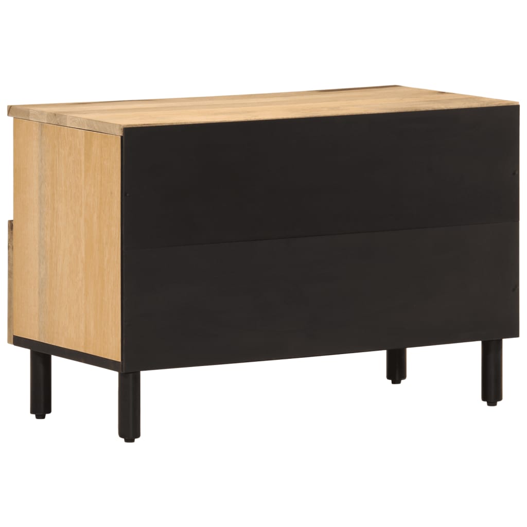 Tv Cabinet 70X33X46 Cm Solid Wood Mango