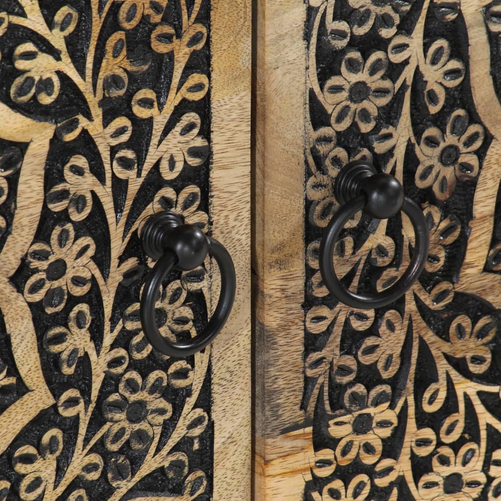 Coffee Table 80X50X40 Cm Solid Wood Mango