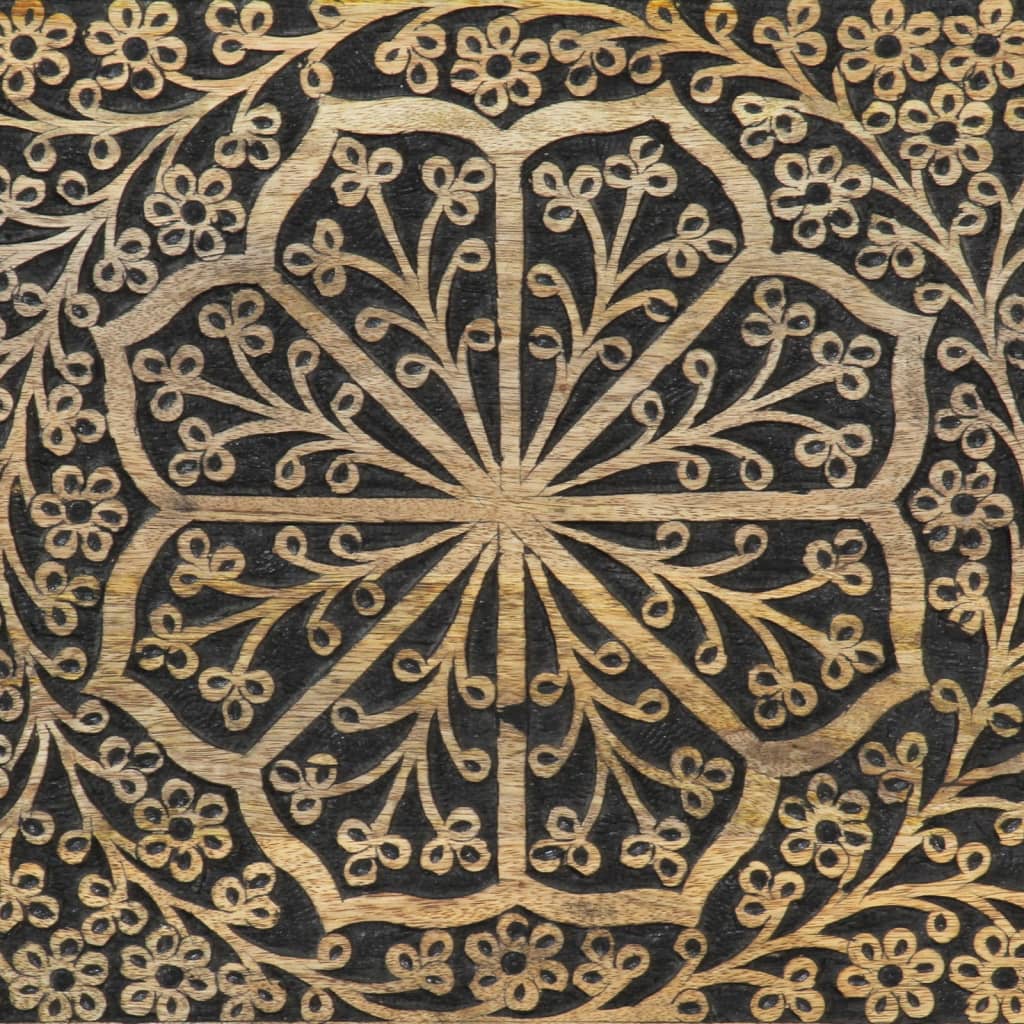 Bedside Cabinet 50X33X60 Cm Solid Wood Mango