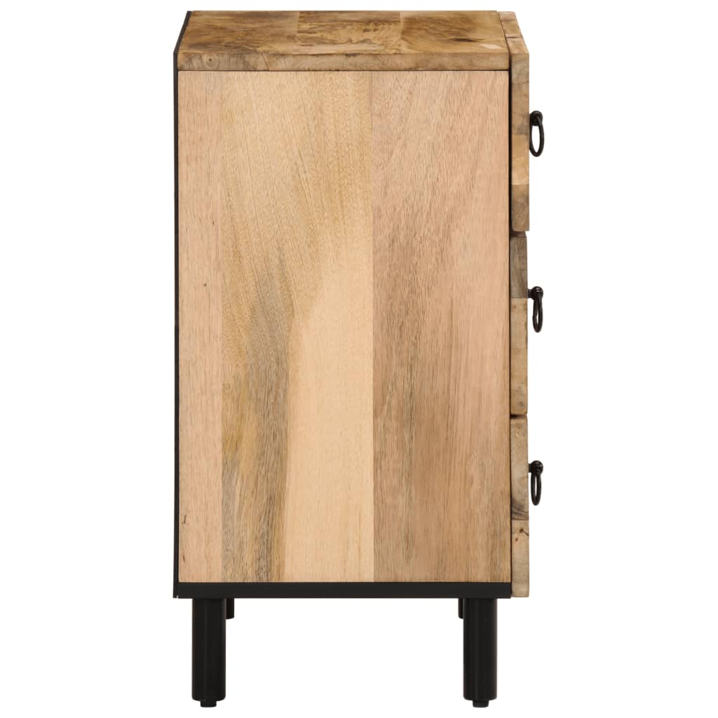 Bedside Cabinet 50X33X60 Cm Solid Wood Mango