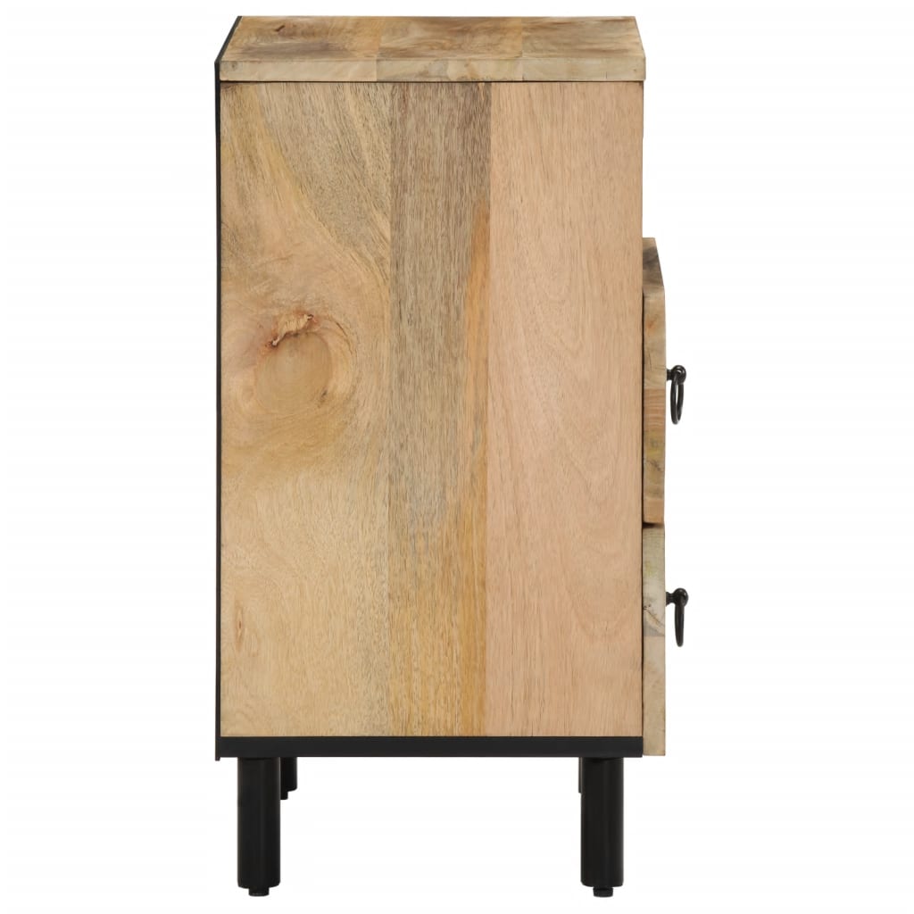 Bedside Cabinet 50X33X60 Cm Solid Wood Mango