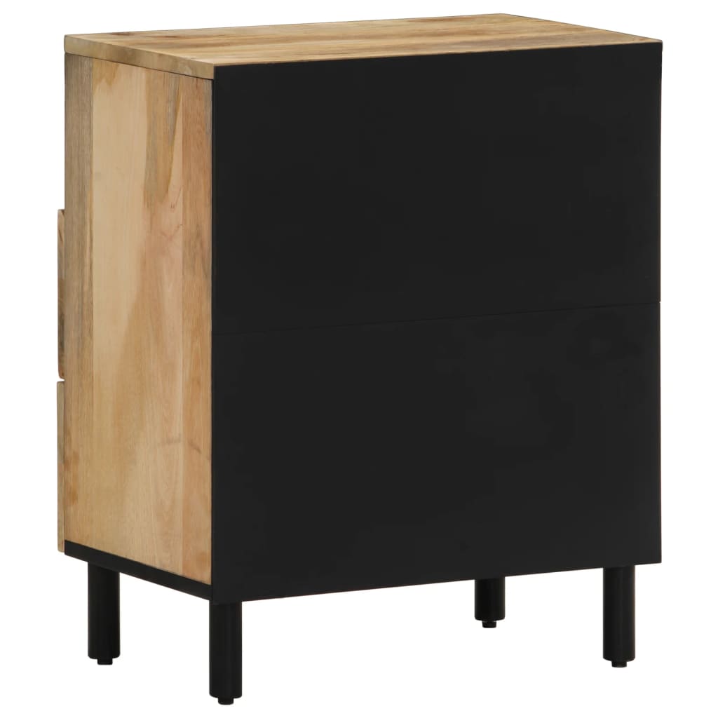 Bedside Cabinet 50X33X60 Cm Solid Wood Mango