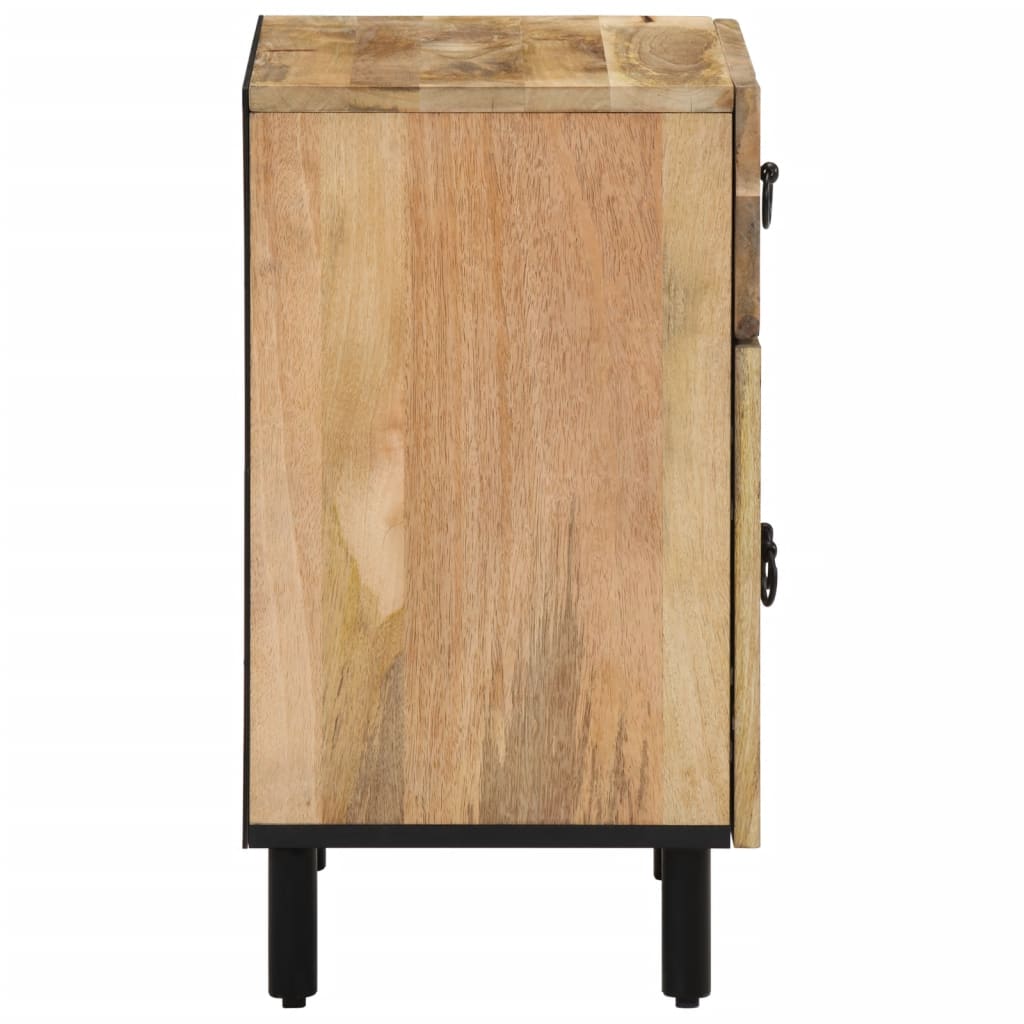 Bedside Cabinet 50X33X60 Cm Solid Wood Mango