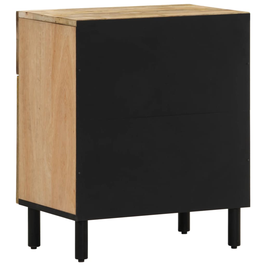 Bedside Cabinet 50X33X60 Cm Solid Wood Mango