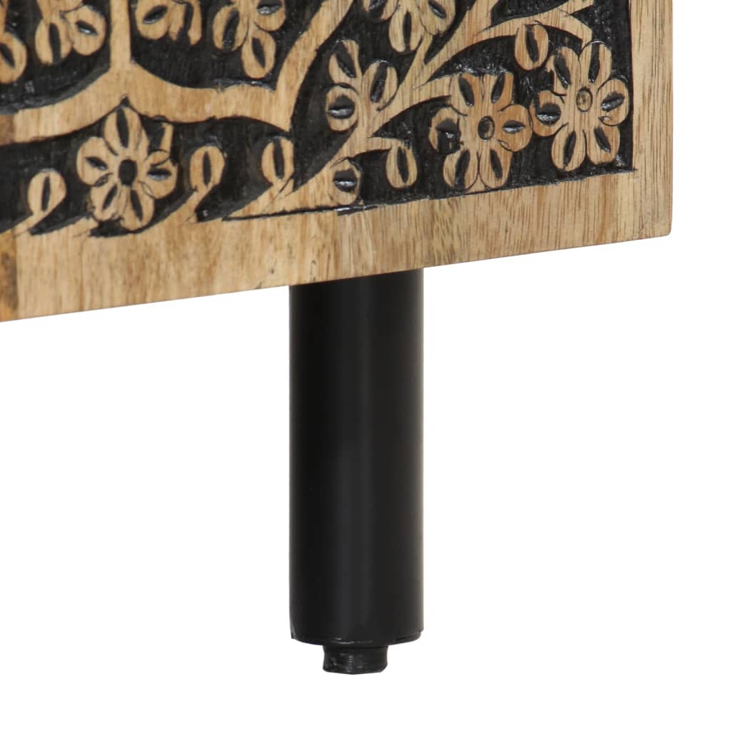 Coffee Table 100X54X40 Cm Solid Wood Mango