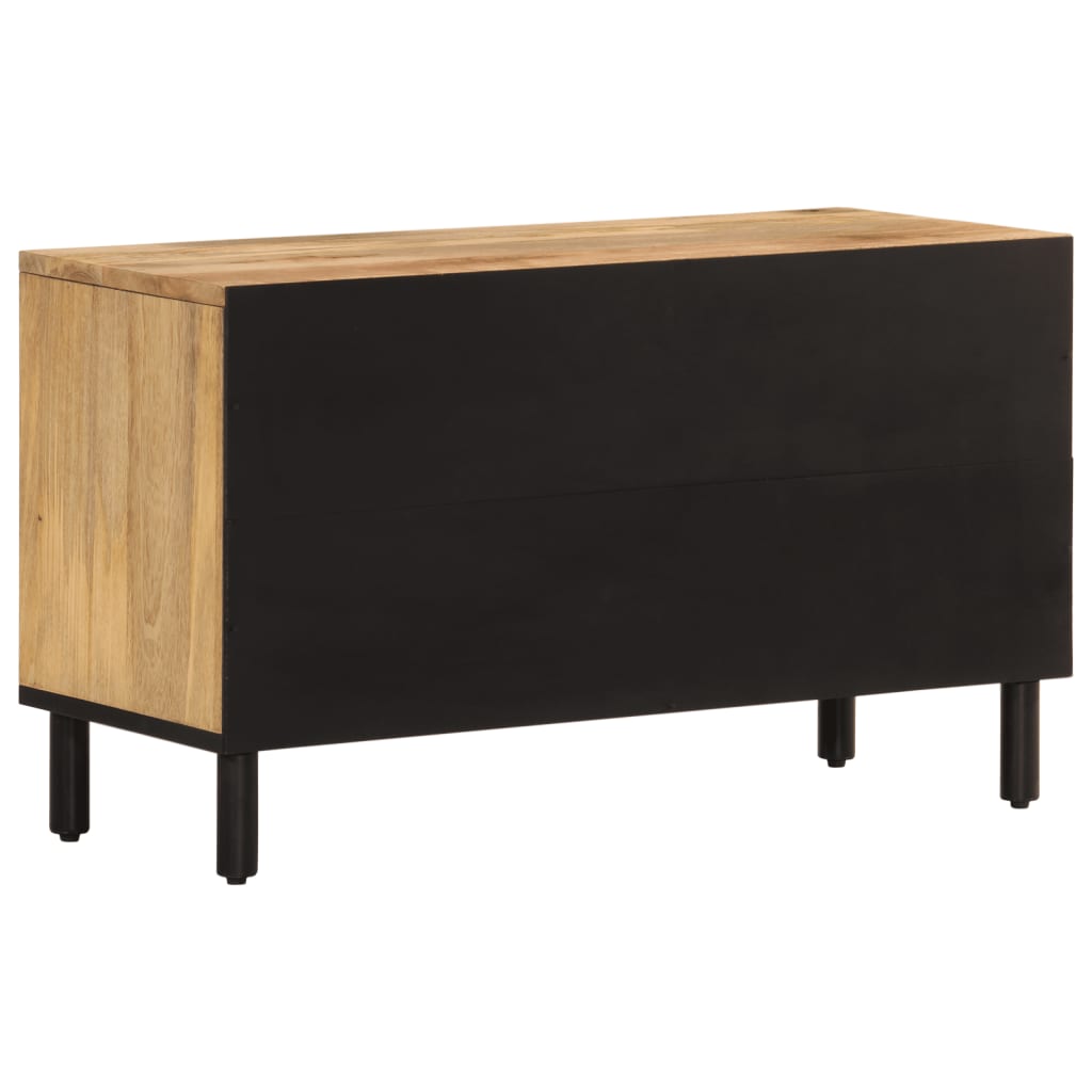 Tv Cabinet 80X31X46 Cm Solid Wood Mango