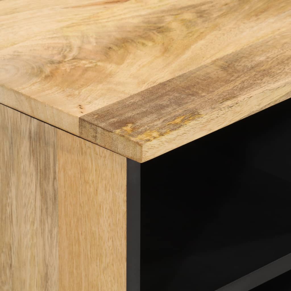 Tv Cabinet 100X33X46 Cm Solid Wood Mango