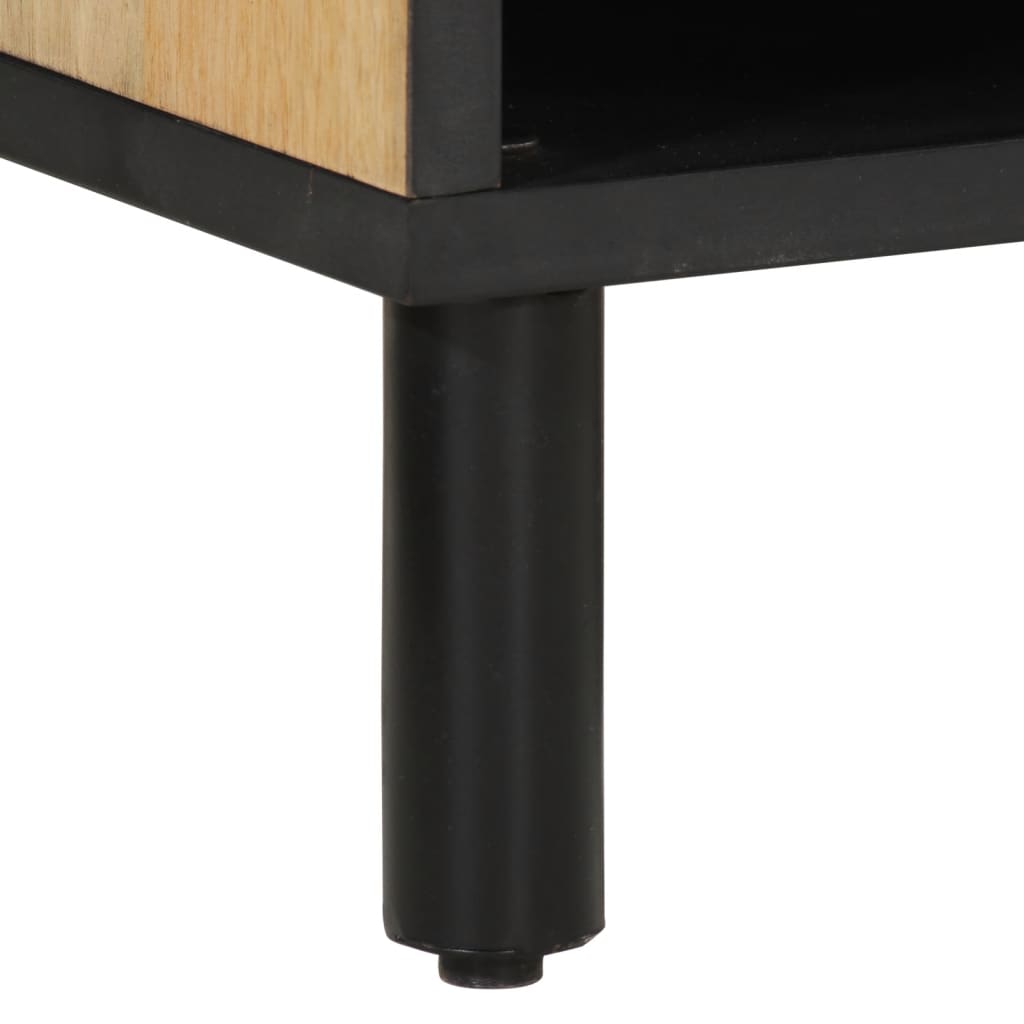 Tv Cabinet 80X33X46 Cm Solid Wood Mango