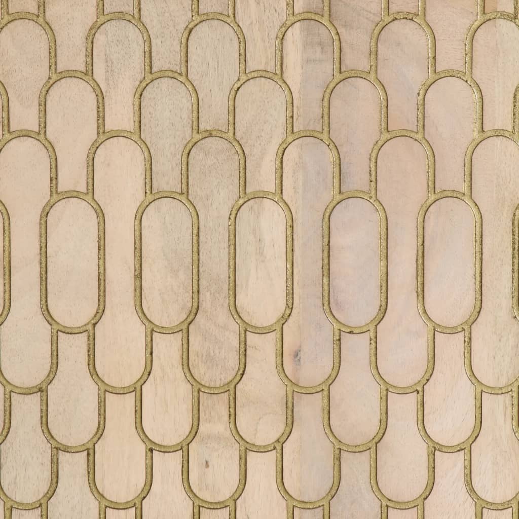 Tv Cabinet 105X33X46 Cm Solid Wood Mango