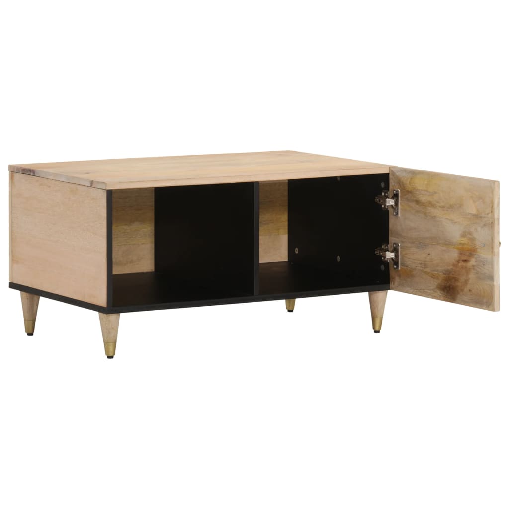 Coffee Table 80X50X40 Cm Solid Wood Mango