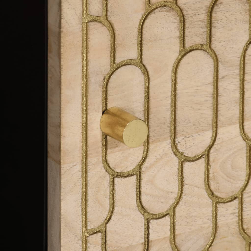 Coffee Table 80X50X40 Cm Solid Wood Mango