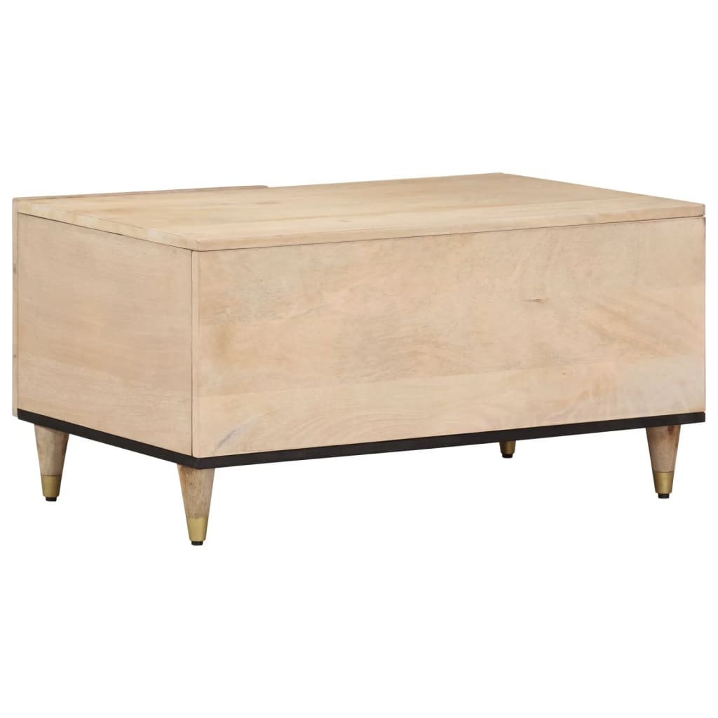 Coffee Table 80X50X40 Cm Solid Wood Mango
