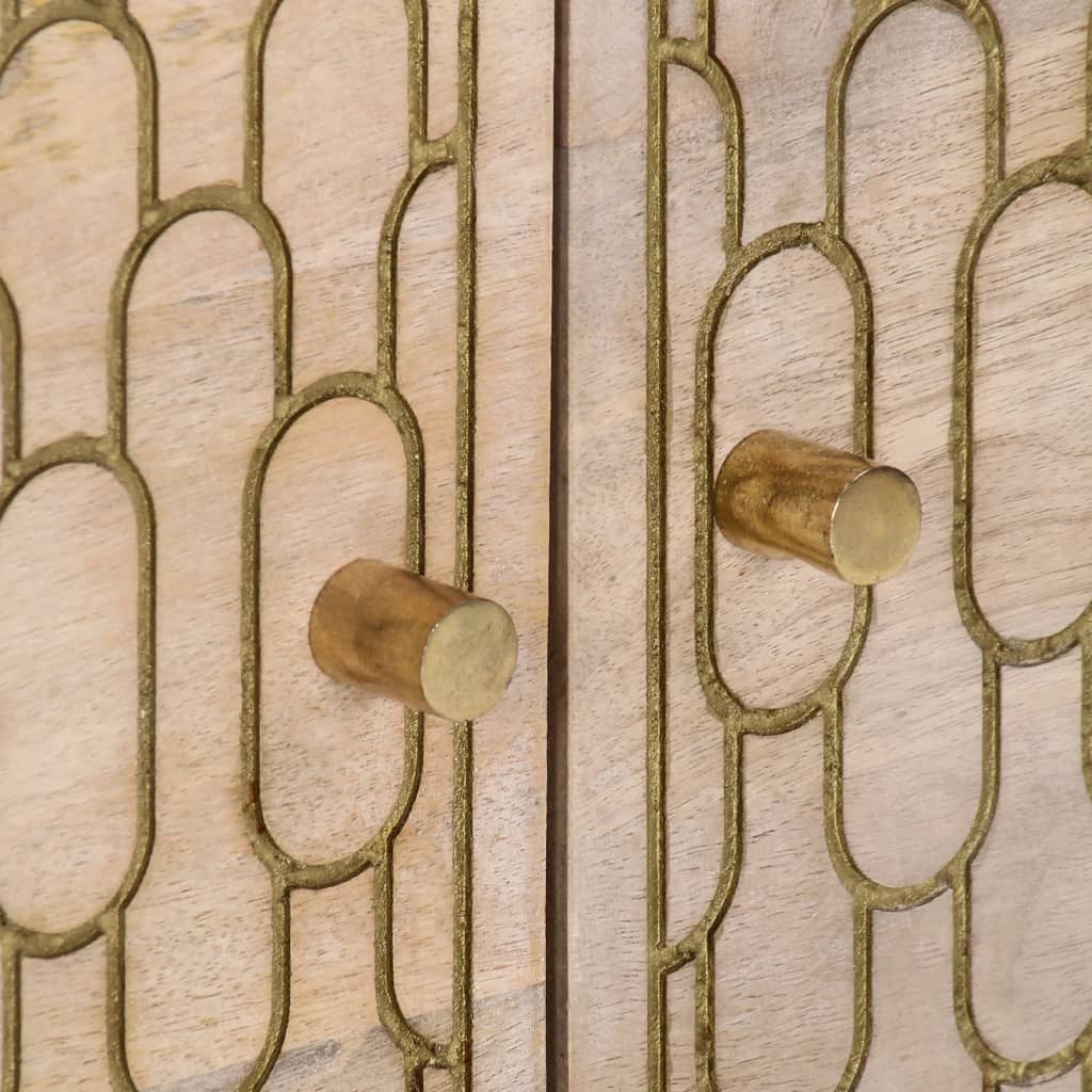 Coffee Table 80X50X40 Cm Solid Wood Mango