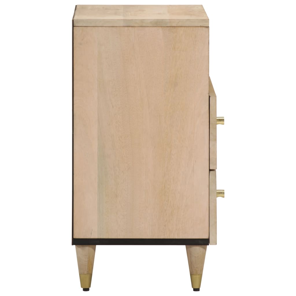 Bedside Cabinet 50X33X60 Cm Solid Wood Mango