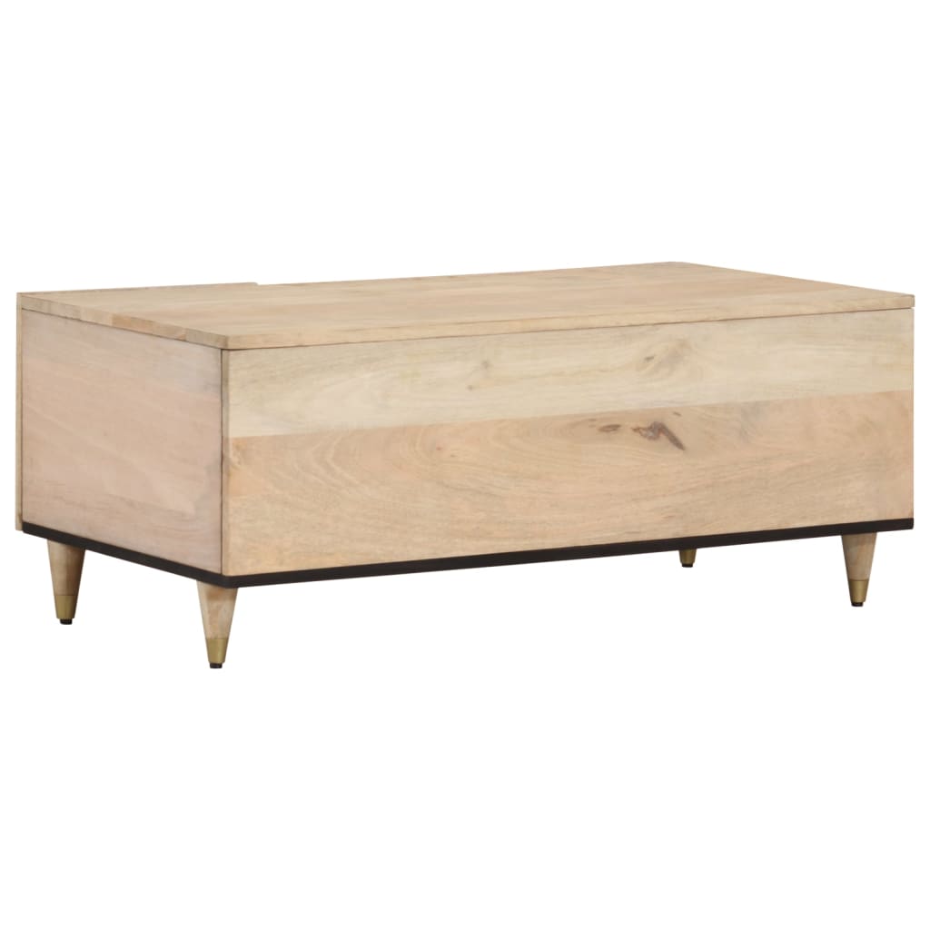 Coffee Table 100X54X40 Cm Solid Wood Mango
