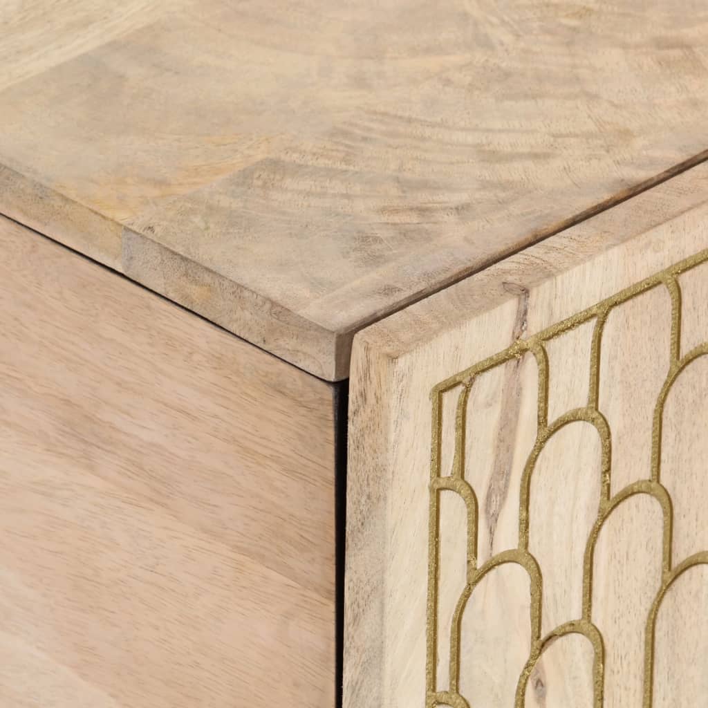 Coffee Table 100X54X40 Cm Solid Wood Mango