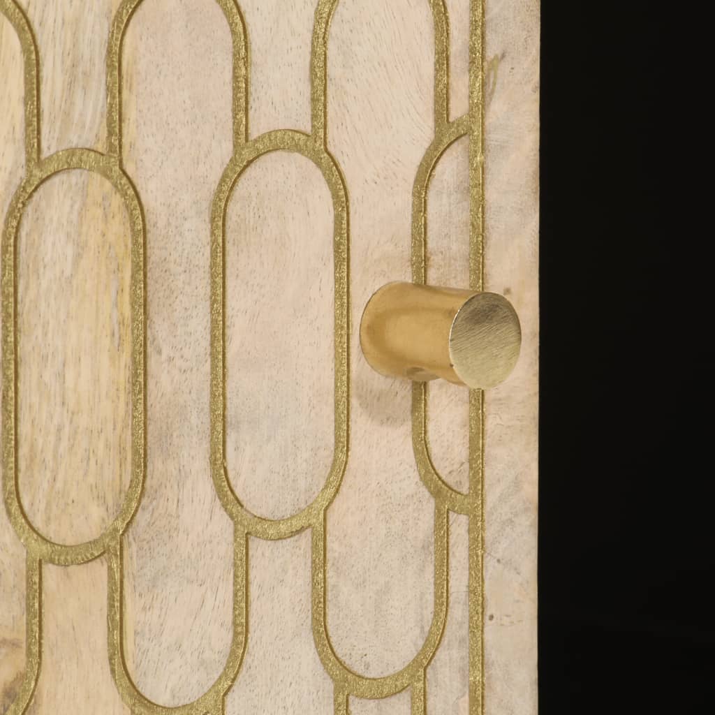 Coffee Table 100X54X40 Cm Solid Wood Mango